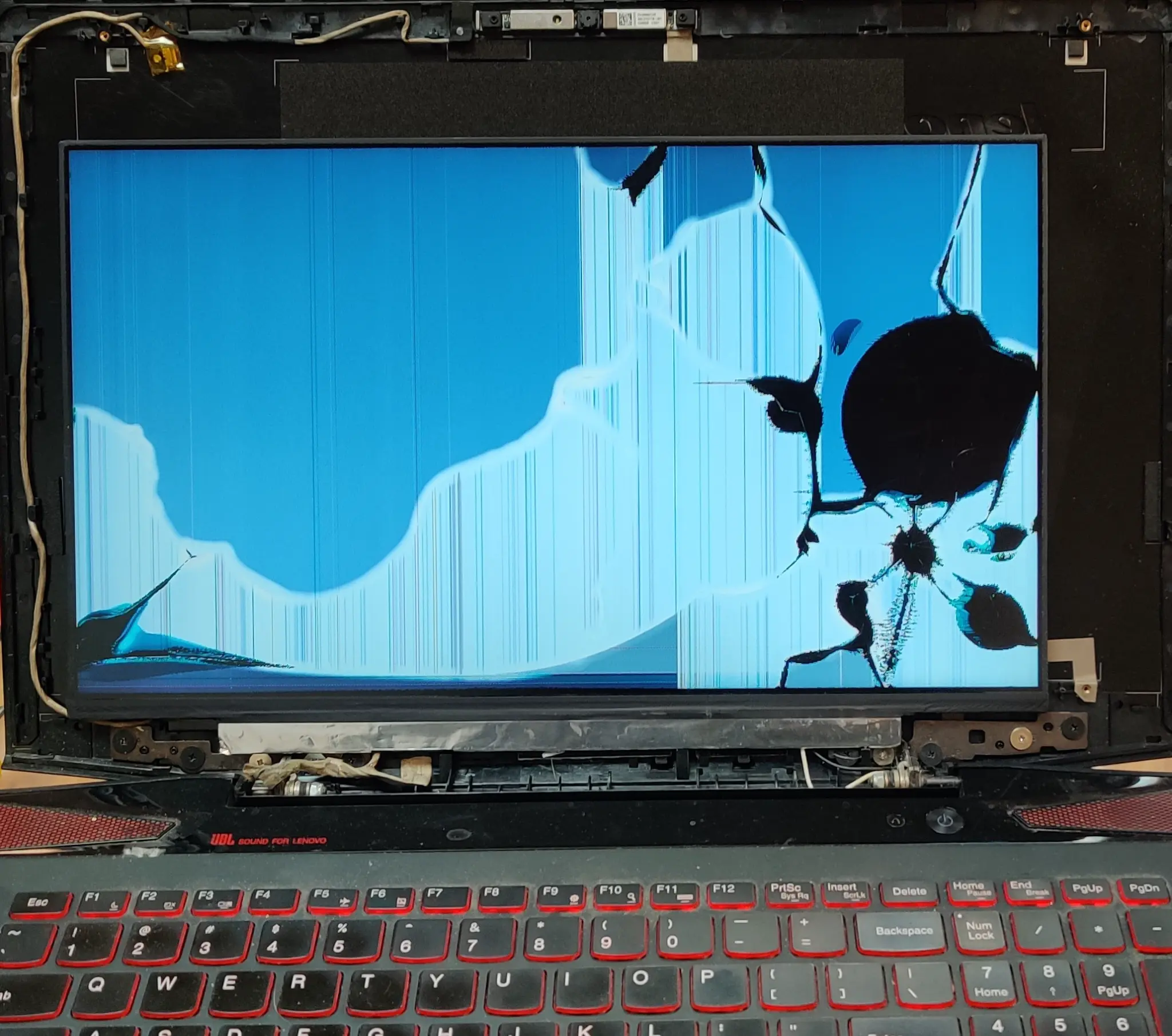 Cracked Laptop Screen Repair